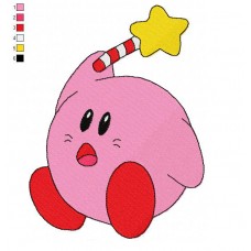 Kirby 07 Embroidery Design